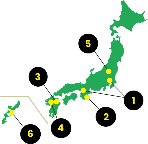 Currently, there are six international races held in Japan